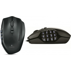 Myszka laserowa MMO Gaming Mouse G600 black Logitech